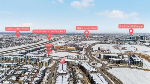 3404-200 Seton Circle Se, Calgary, AB - Outdoor With View