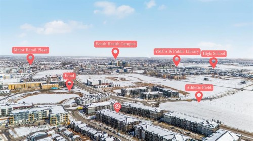 3404-200 Seton Circle Se, Calgary, AB - Outdoor With View