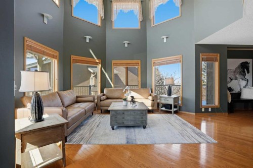 131 Edgebrook Circle Nw, Calgary, AB - Indoor Photo Showing Living Room
