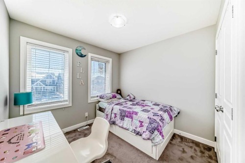 392 Redstone Drive Ne, Calgary, AB - Indoor Photo Showing Bedroom