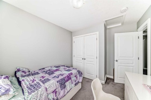 392 Redstone Drive Ne, Calgary, AB - Indoor Photo Showing Bedroom