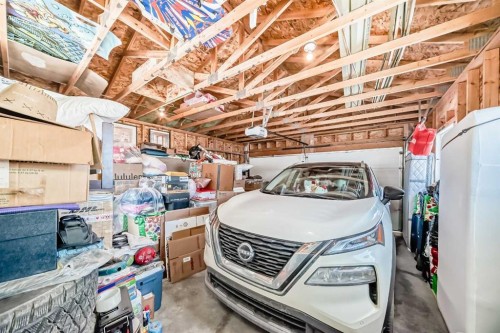 392 Redstone Drive Ne, Calgary, AB - Indoor Photo Showing Garage