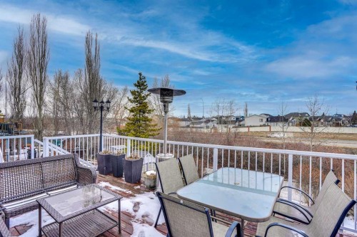 83 Bridlecreek Heath Sw, Calgary, AB - Outdoor With Deck Patio Veranda