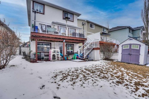 83 Bridlecreek Heath Sw, Calgary, AB - Outdoor With Deck Patio Veranda