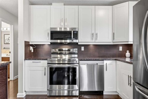111 Sanderling Rise Nw, Calgary, AB - Indoor Photo Showing Kitchen With Stainless Steel Kitchen With Upgraded Kitchen