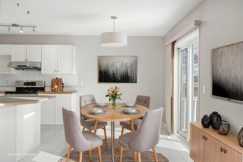 10 Arbour Stone Rise Nw, Calgary, AB - Indoor Photo Showing Dining Room