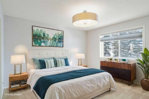 10 Arbour Stone Rise Nw, Calgary, AB - Indoor Photo Showing Bedroom