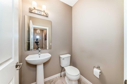 144 Auburn Glen Close Se, Calgary, AB - Indoor Photo Showing Bathroom