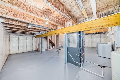 144 Auburn Glen Close Se, Calgary, AB - Indoor Photo Showing Basement