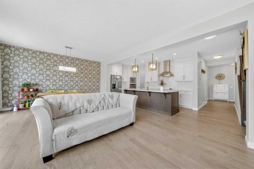 234 West Grove Point Sw, Calgary, AB - Indoor Photo Showing Living Room