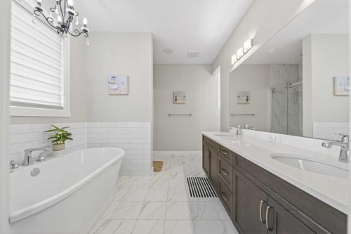 234 West Grove Point Sw, Calgary, AB - Indoor Photo Showing Bathroom