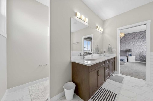 234 West Grove Point Sw, Calgary, AB - Indoor Photo Showing Bathroom