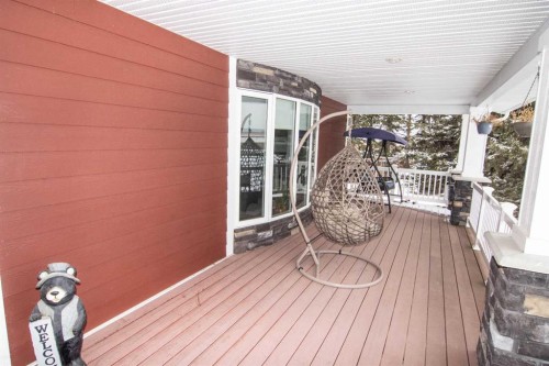 33233 Range Road 284, Rural Mountain View County, AB - Outdoor With Deck Patio Veranda With Exterior