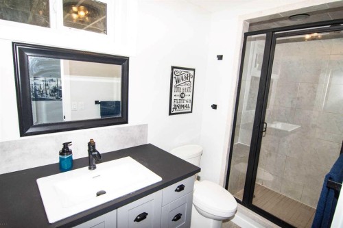 33233 Range Road 284, Rural Mountain View County, AB - Indoor Photo Showing Bathroom