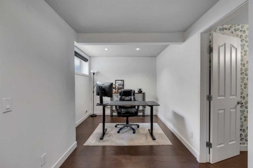 87 Prestwick Close Se, Calgary, AB - Indoor Photo Showing Office