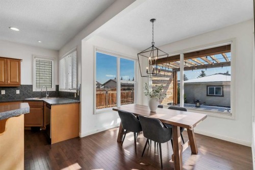 87 Prestwick Close Se, Calgary, AB - Indoor Photo Showing Dining Room