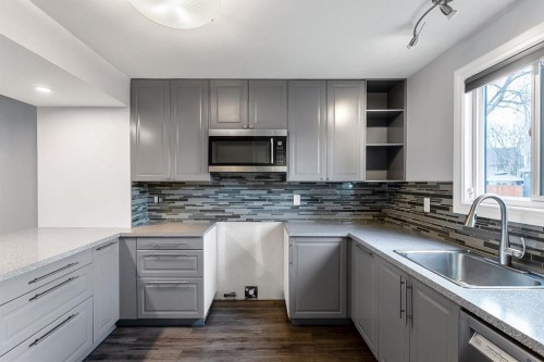 92 Riverbrook Place Se, Calgary, AB - Indoor Photo Showing Kitchen With Upgraded Kitchen