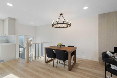 4812 Verona Drive Nw, Calgary, AB - Indoor Photo Showing Dining Room