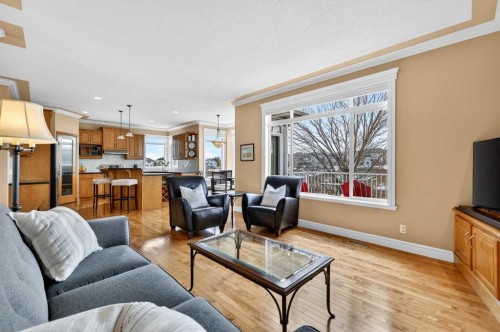 103 Kincora View Nw, Calgary, AB - Indoor Photo Showing Living Room