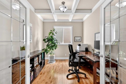 103 Kincora View Nw, Calgary, AB - Indoor Photo Showing Office