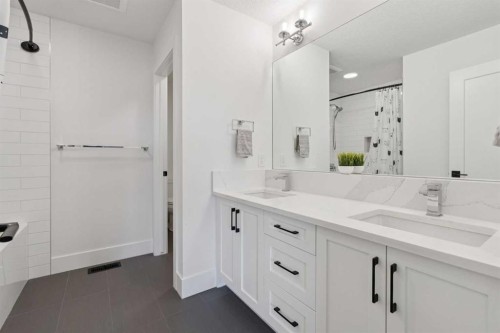 143 Aspen Summit Boulevard Sw, Calgary, AB - Indoor Photo Showing Bathroom
