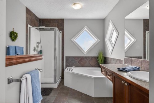 98 Evanscove Circle Nw, Calgary, AB - Indoor Photo Showing Bathroom