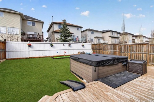 98 Evanscove Circle Nw, Calgary, AB - Outdoor With Deck Patio Veranda With Exterior