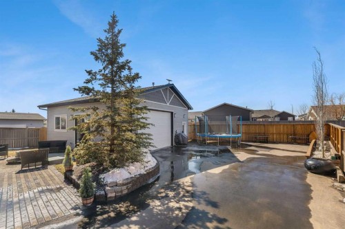 45 Hanson Hollow Ne, Langdon, AB - Outdoor With Deck Patio Veranda