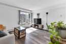 204-931 2 Avenue Nw, Calgary, AB  - Indoor Photo Showing Living Room 