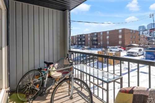 204-931 2 Avenue Nw, Calgary, AB - Outdoor With Balcony With Exterior