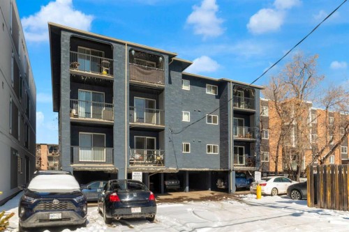 204-931 2 Avenue Nw, Calgary, AB - Outdoor With Balcony