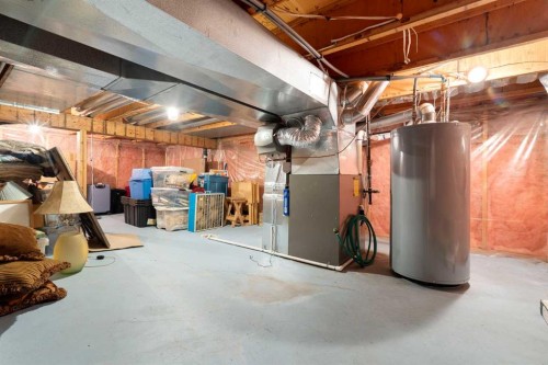 221 Scurfield Place Nw, Calgary, AB - Indoor Photo Showing Basement