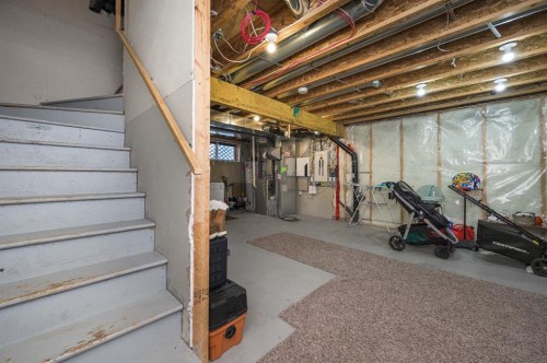 702 Panamount Boulevard Nw, Calgary, AB - Indoor Photo Showing Basement