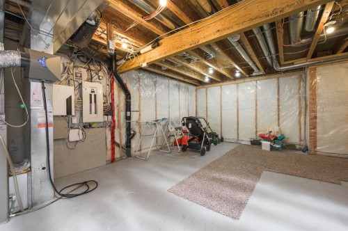 702 Panamount Boulevard Nw, Calgary, AB - Indoor Photo Showing Basement