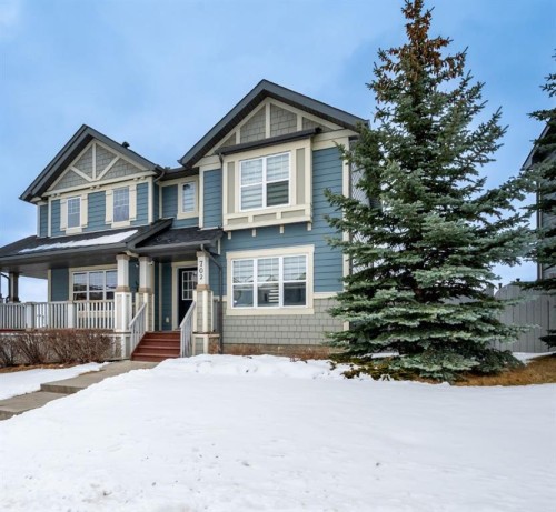 702 Panamount Boulevard Nw, Calgary, AB - Outdoor With Deck Patio Veranda With Facade