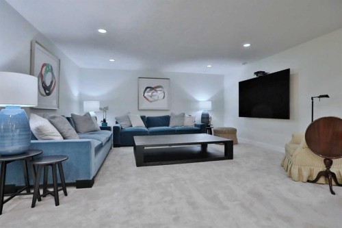 92 Sherwood Rise Nw, Calgary, AB - Indoor Photo Showing Living Room