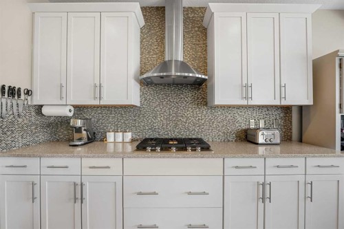 490 Mahogany Manor Se, Calgary, AB - Indoor Photo Showing Kitchen