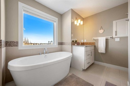 490 Mahogany Manor Se, Calgary, AB - Indoor Photo Showing Bathroom