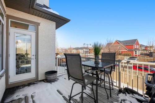 490 Mahogany Manor Se, Calgary, AB - Outdoor With Deck Patio Veranda With Exterior