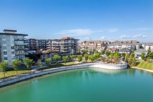 490 Mahogany Manor Se, Calgary, AB - Outdoor With Body Of Water With View