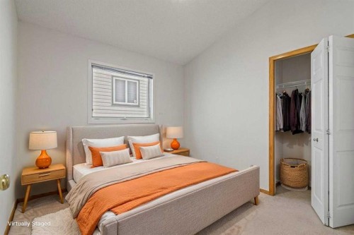 179 Sunlake Way Se, Calgary, AB - Indoor Photo Showing Bedroom