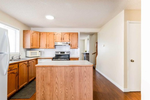 31 Coventry Lane Ne, Calgary, AB - Indoor Photo Showing Kitchen With Double Sink