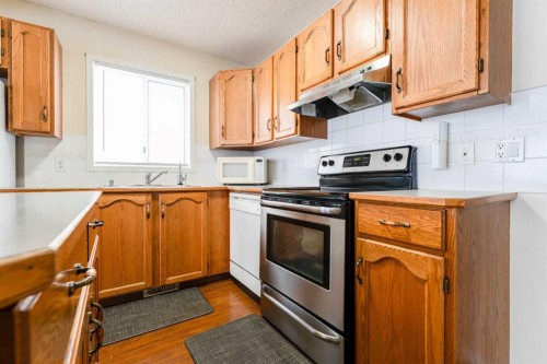 31 Coventry Lane Ne, Calgary, AB - Indoor Photo Showing Kitchen With Double Sink