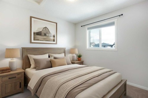 160 Panamount Way Nw, Calgary, AB - Indoor Photo Showing Bedroom