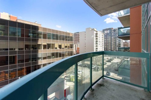 505-836 15 Avenue Sw, Calgary, AB - Outdoor With Balcony With Exterior