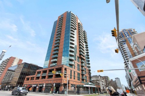 505-836 15 Avenue Sw, Calgary, AB - Outdoor With Balcony With Facade