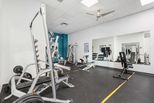 505-836 15 Avenue Sw, Calgary, AB - Indoor Photo Showing Gym Room