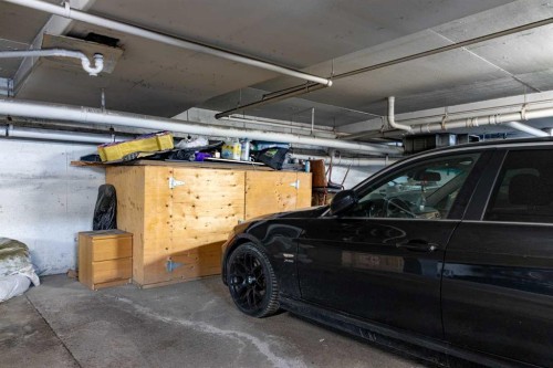 204-717 4A Street Ne, Calgary, AB - Indoor Photo Showing Garage