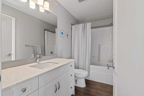 404-10 Walgrove Se, Calgary, AB - Indoor Photo Showing Bathroom