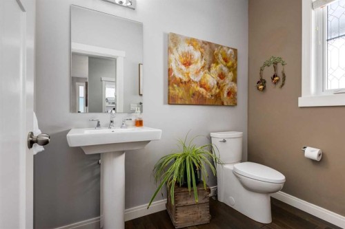 306 Cooperstown Common Sw, Airdrie, AB - Indoor Photo Showing Bathroom